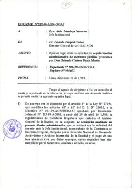 INFORME 232-99-AGN-OGAJ