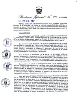 Resolución Jefatural N° 220-2017-AGN/J