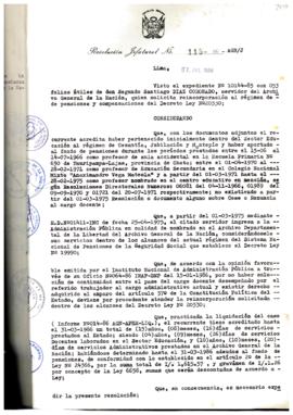 Resolución Jefatural N° 115-1986/AGN/J