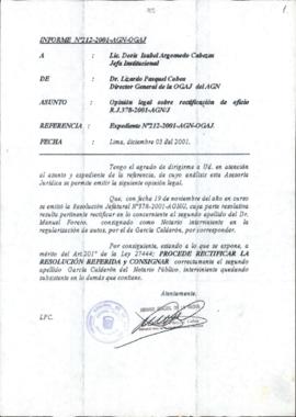 INFORME 212-2001-AGN-OGAJ