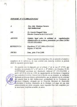 INFORME 171-2000-AGN-OGAJ