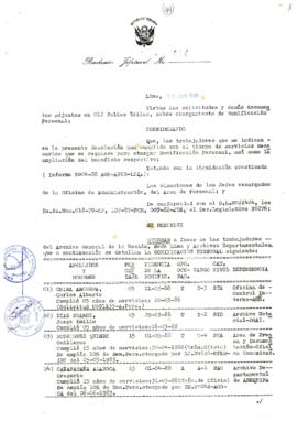 Resolución Jefatural N° 094-1988/AGN/J