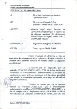 INFORME 189-2000-AGN-OGAJ
