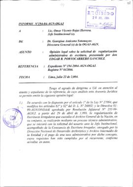 INFORME 194-2004-AGN-OGAJ