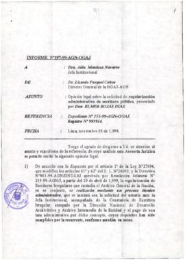 INFORME 197-99-AGN-OGAJ