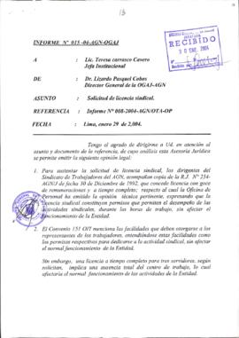 INFORME 013-2003-AGN-OGAJ