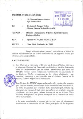 INFORME 246-2003-AGN-OGAJ