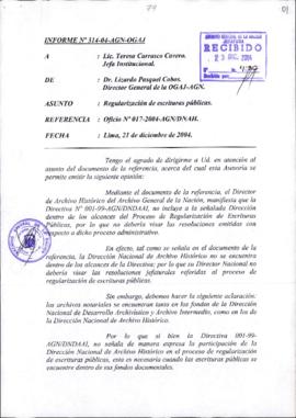 INFORME 314-2004-AGN-OGAJ