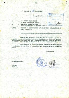 INFORME 010-88/AGN-OAJ
