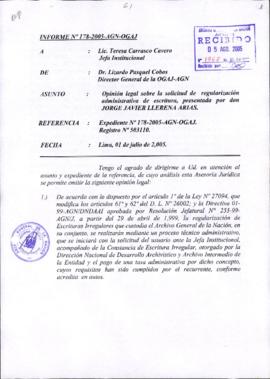 INFORME 178-2005-AGN-OGAJ