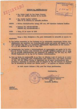 INFORME 008-91-AGN/OAJ