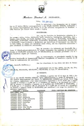 Resolución Directoral N° 040/83-AGN/OA