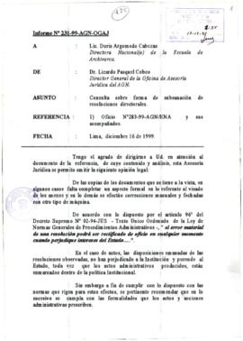 INFORME 231-99-AGN-OGAJ