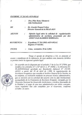 INFORME 261-02-AGN-OGAJ