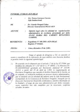 INFORME 300-2003-AGN-OGAJ