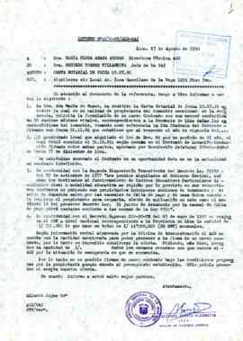INFORME 054-90-AGN/OAJ