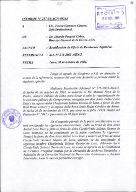 INFORME 257-2004-AGN-OGAJ