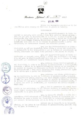 Resolución Jefatural N° 119-1990/AGN/J