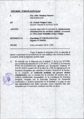 INFORME 205-99-AGN-OGAJ