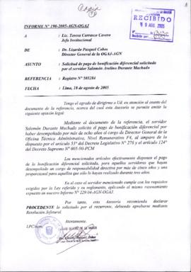 INFORME 190-2005-AGN-OGAJ