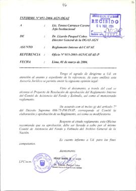 INFORME 055-2003-AGN-OGAJ