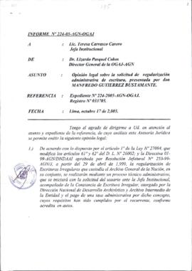 INFORME 224-2003-AGN-OGAJ