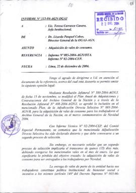 INFORME 315-2004-AGN-OGAJ