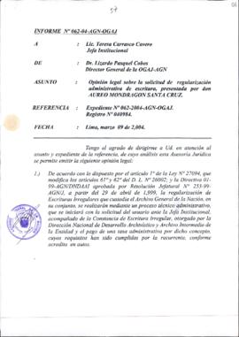INFORME 066-2003-AGN-OGAJ