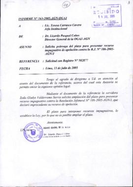 INFORME 163-2005-AGN-OGAJ