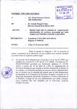 INFORME 013-2005-AGN-OGAJ