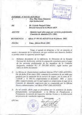 INFORME 032-02-AGN-OGAJ
