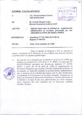 INFORME 232-2004-AGN-OGAJ