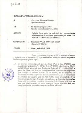 INFORME 138-2000-AGN-OGAJ