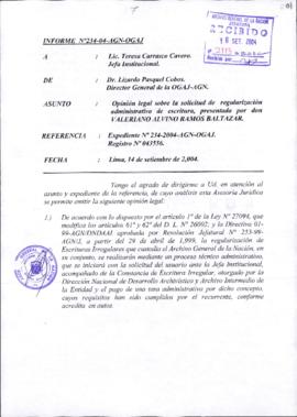 INFORME 234-2004-AGN-OGAJ
