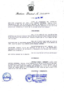 Resolución Directoral N° 012-97-AGN/OTA