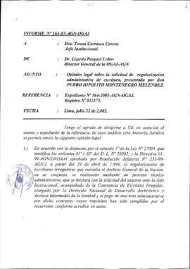 INFORME 164-2003-AGN-OGAJ