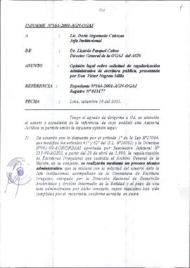 INFORME 164-2001-AGN-OGAJ