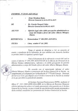 INFORME 220-2003-AGN-OGAJ