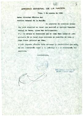 INFORME S/N-86-AGN/JOAJ