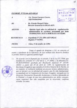 INFORME 251-2004-AGN-OGAJ