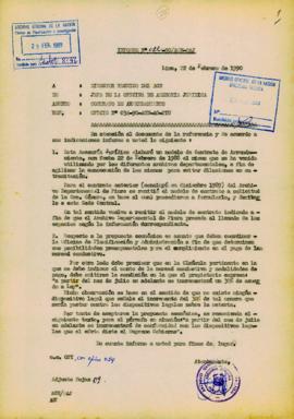 INFORME 022-90-AGN/OAJ