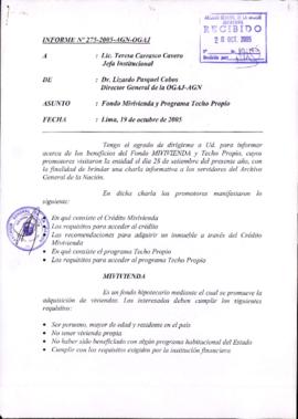 INFORME 275-2005-AGN-OGAJ