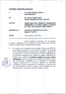 INFORME 188-2001-AGN-OGAJ