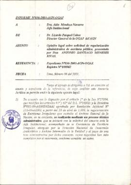 INFORME 036-2001-AGN-OGAJ