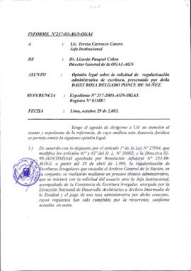 INFORME 237-2003-AGN-OGAJ