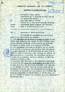 MEMORANDUMS/N-87/AGN-JOAJ