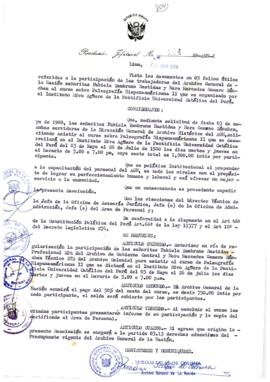 Resolución Jefatural N° 104-1988/AGN/J