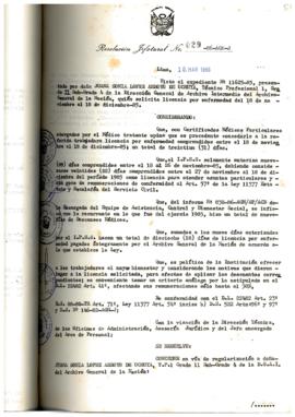 Resolución Jefatural N° 029-1986/AGN/J
