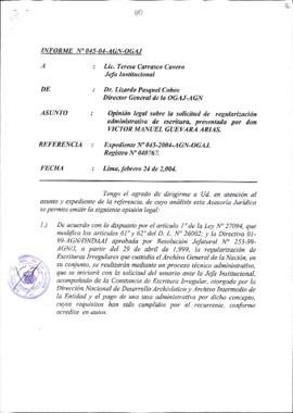 INFORME 049-2003-AGN-OGAJ