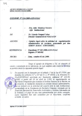 INFORME 214-2000-AGN-OGAJ